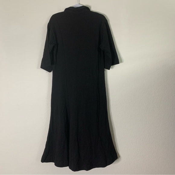 Tuckernuck womens black Elliott 3/4 sleeve collar
Midi dress S NWT - Picture 9 of 9
